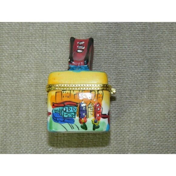 SNCO San Francisco Trinket Box Golden‎ Gate Bridge Ceramic Box - Picture 3 of 6